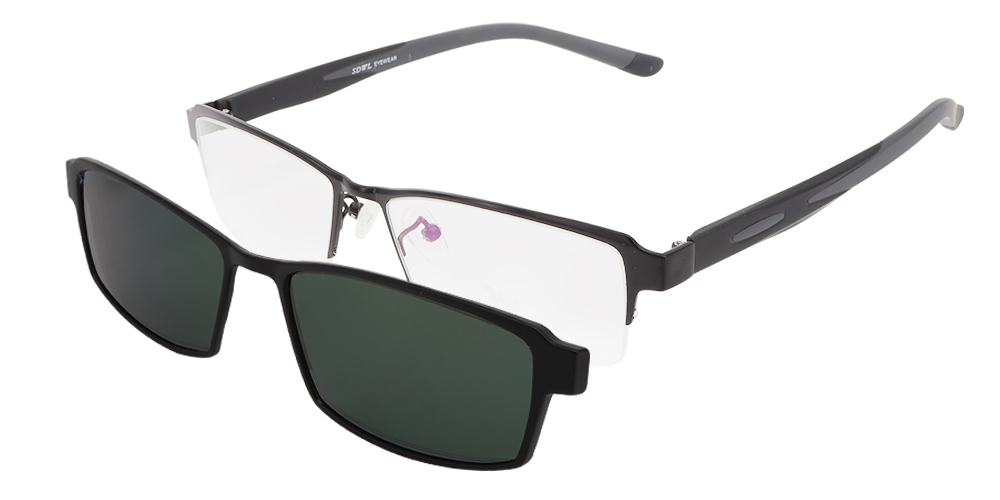 S9317 Polarized Clip-On Sunglasses